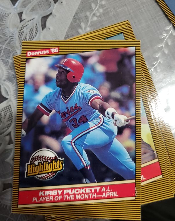 1986 Donruss Highlights #7 Kirby Puckett — front