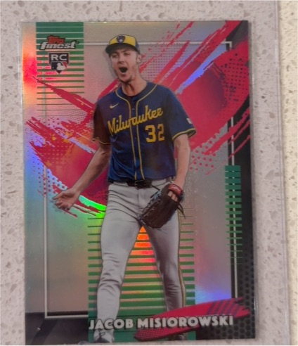 2026 Topps Finest #218 Jacob Misiorowski — front