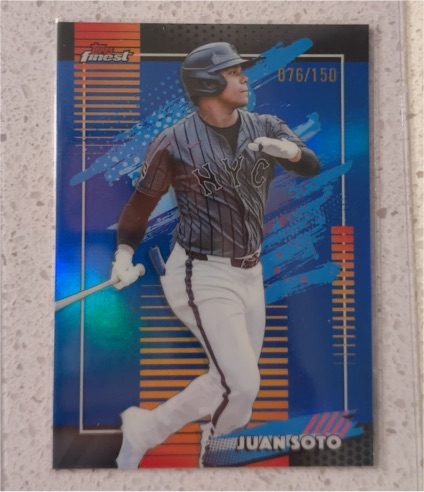 2026 Topps Finest #119 Juan Soto — front
