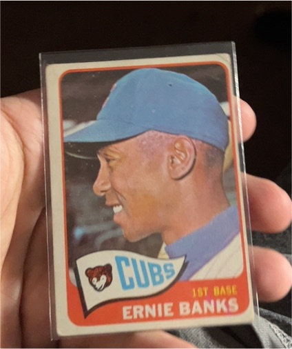 1965 Topps #510 Ernie Banks — front