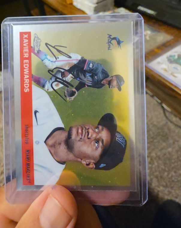 2025 Topps Chrome Platinum #88 Xavier Edwards — front
