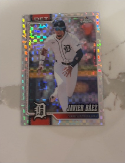 2026 Topps Chrome #81 Javier Báez — front