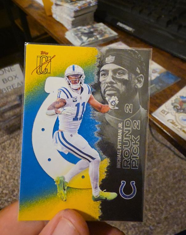 2025 Topps Signature Class #24 Michael Pittman Jr. — front