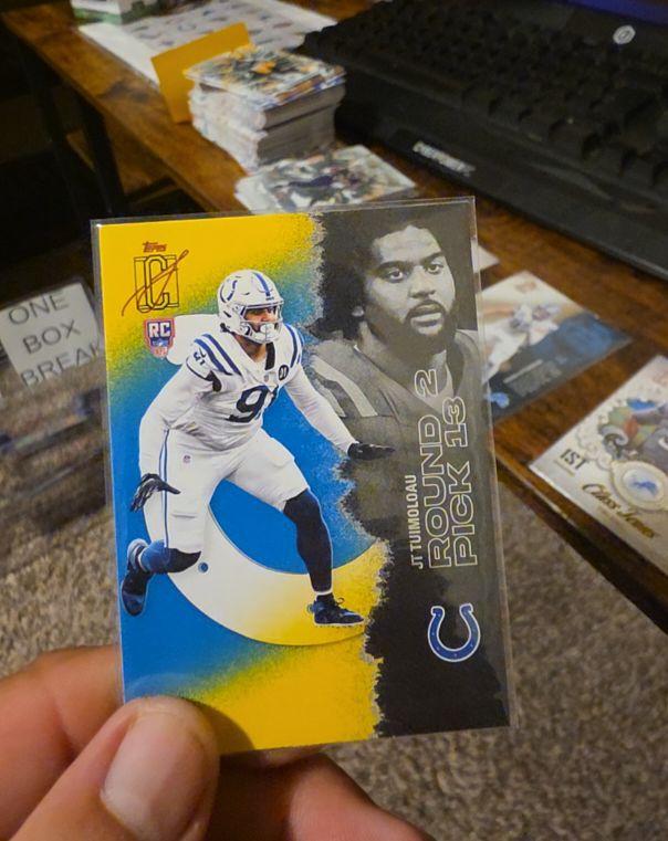 2025 Topps Signature Class #167 JT Tuimoloau — front