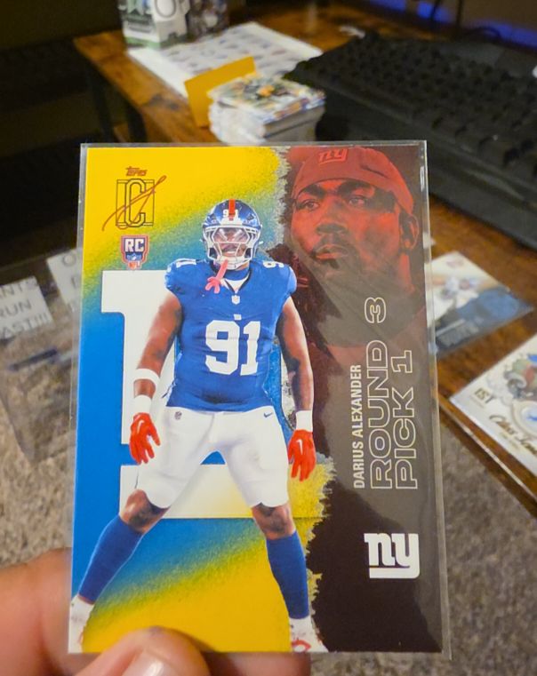 2025 Topps Signature Class #229 Darius Alexander RC — front