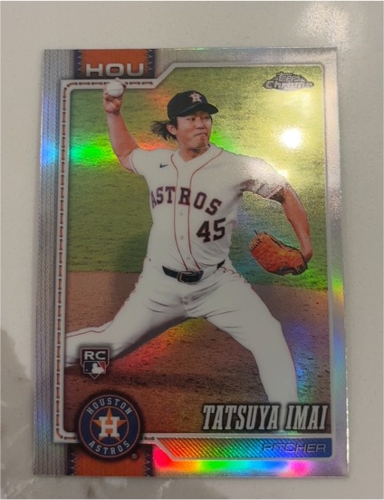 2026 Topps Chrome #242 Tatsuya Imai — front