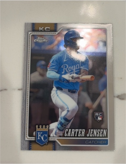 2026 Topps Chrome #39 Carter Jensen — front