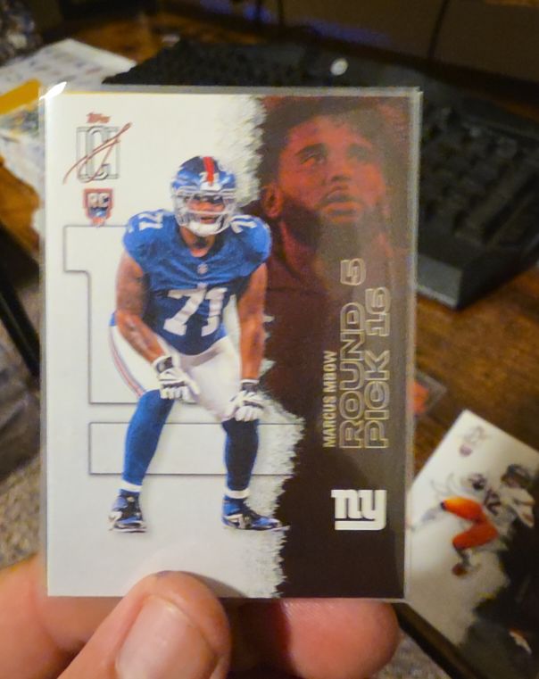 2025 Topps Signature Class #244 Marcus Mbow — front