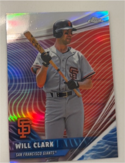 2026 Topps Chrome #RVA-9 Will Clark — front