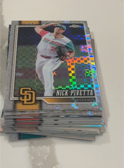 2026 Topps Chrome #96 Nick Pivetta — front