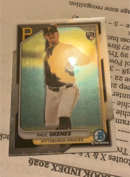 2024 Bowman Chrome #31 Paul Skenes — front