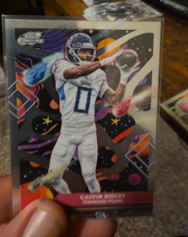 2025 Topps Chrome Cosmic #96 Calvin Ridley — front