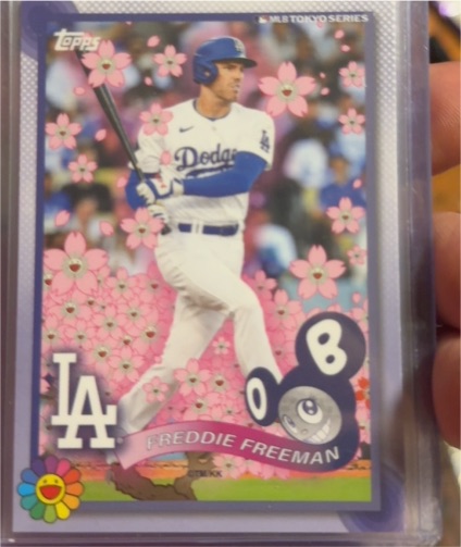 2025 Topps MLB Tokyo Series #9 Freddie Freeman — front
