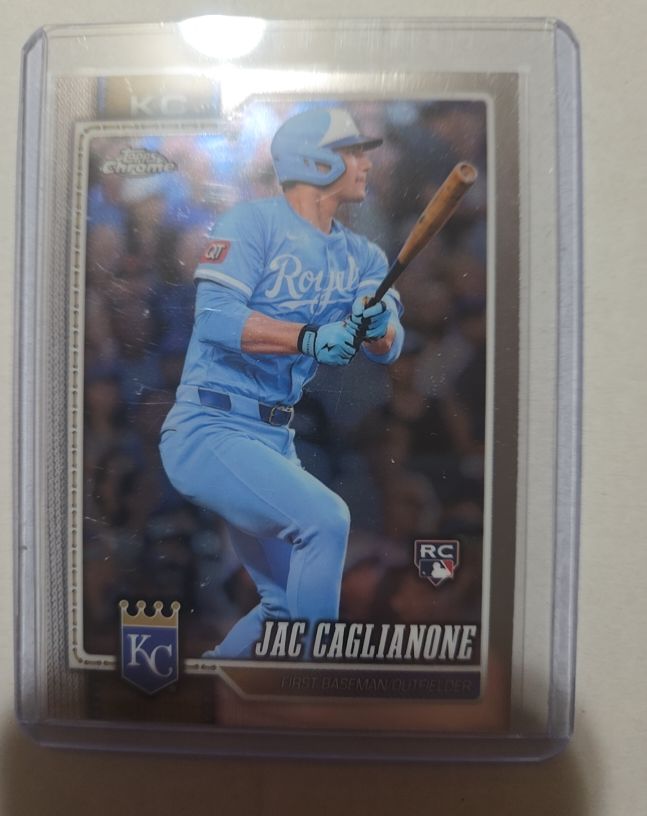 2026 Topps Chrome #131 Jac Caglianone — front
