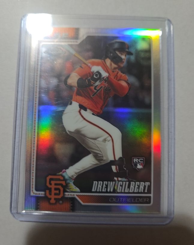 2026 Topps Chrome #126 Drew Gilbert — front
