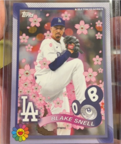 2025 Topps MLB World Tour Tokyo Series #7 Blake Snell — front