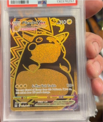 2022 Pokémon Lost Origin #TG29 Pikachu VMAX — front