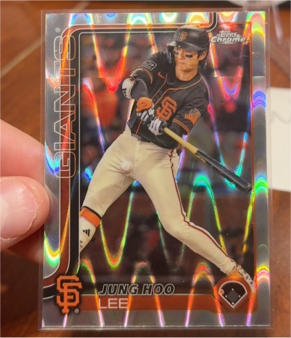 2025 Topps Chrome #119 Jung Hoo Lee — front