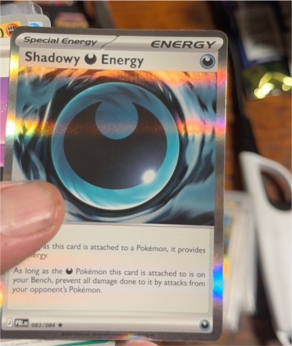 2023 Pokémon TCG Paldea Evolved #083 Shadowy Energy — front