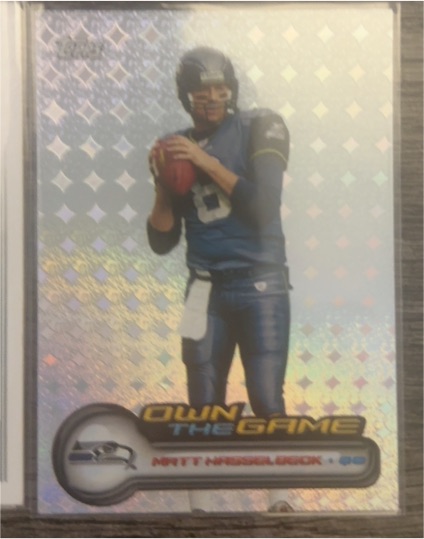 2006 Topps Chrome Own The Game #OTG24 Matt Hasselbeck — front