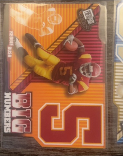 2006 Press Pass Big Numbers #BN26 Reggie Bush — front