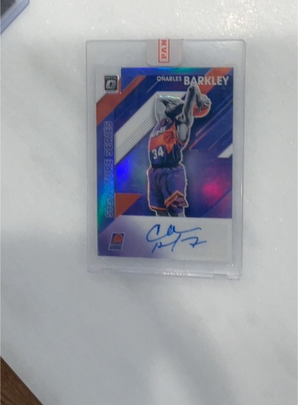 2019-20 Donruss Optic Signature Series #SS-CBK Charles Barkley — front