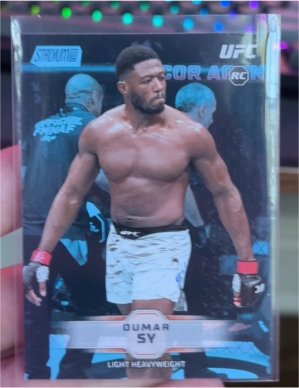 2026 Topps Stadium Club UFC #142 Oumar Sy — front