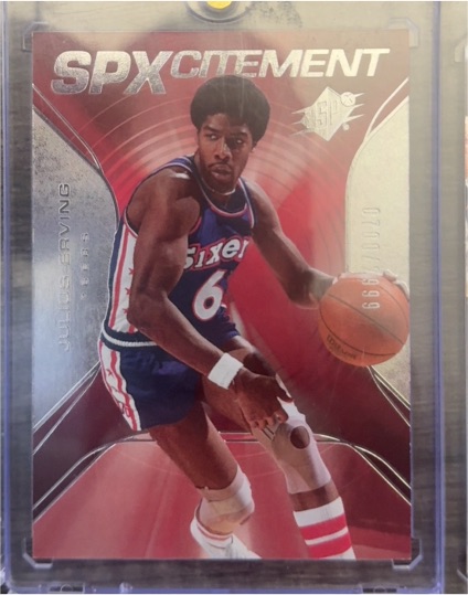 2006-07 Upper Deck SPx SPXcitement #SPX-29 Julius Erving — front