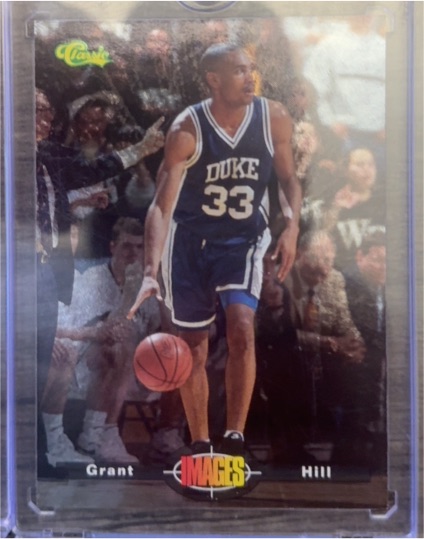 1995 Classic Images Four Sport Player of the Year #POY3 Grant Hill — front