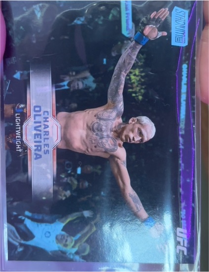 2026 Topps Stadium Club UFC #36 Charles Oliveira — front