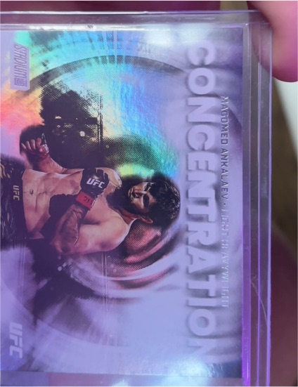 2026 Topps Stadium Club UFC #CN-25 Magomed Ankalaev Concentration — front