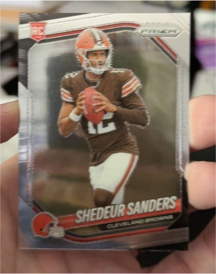 2025 Panini Prizm #302 Shedeur Sanders — front
