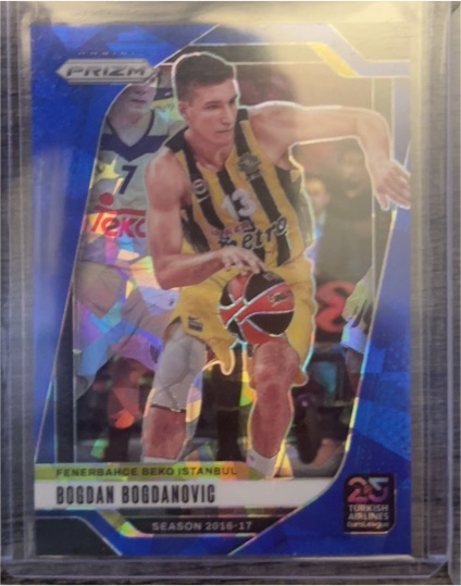 2016-17 Panini Prizm EuroLeague #17 Bogdan Bogdanovic — front