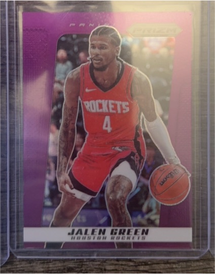 2024-25 Panini Prizm Deca #27 Jalen Green — front