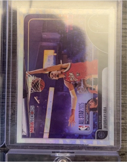 2025-26 Topps NBA Hoops #289 Victor Wembanyama All-Star Game — front