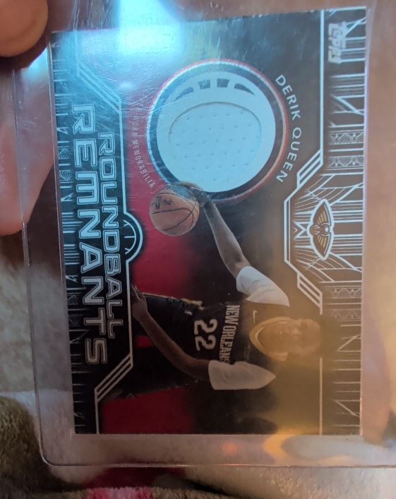 2025-26 Topps Roundball Remnants #RRR-DQ Derik Queen — front