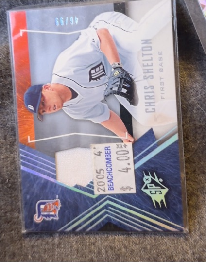 2005 Upper Deck SP Collection SPx #49 Chris Shelton — front