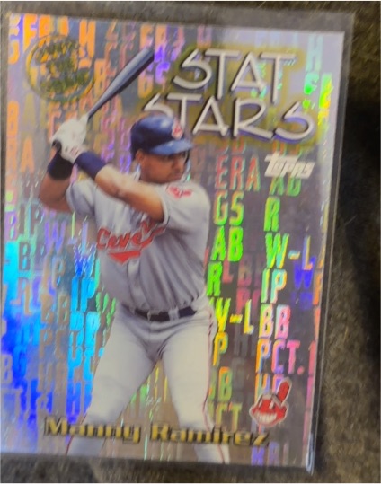 2000 Topps Own the Game Stat Stars #OTG15 Manny Ramirez — front