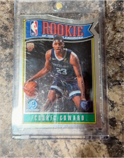 2025 Bowman Chrome #RY-11 Cedric Coward Rookie of the Year Favorites — front