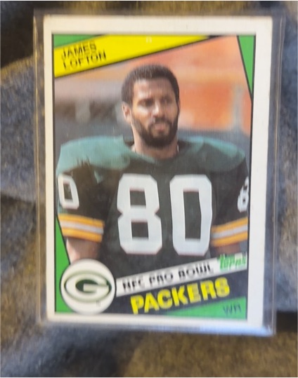 1984 Topps #272 James Lofton — front