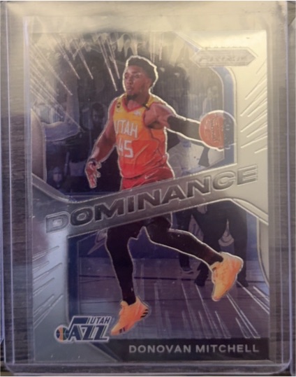 2020-21 Panini Prizm Dominance #6 Donovan Mitchell — front