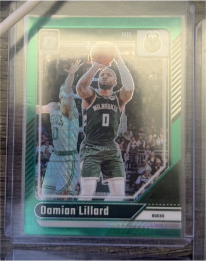 2024-25 Panini Donruss Optic #83 Damian Lillard Milwaukee Bucks — front
