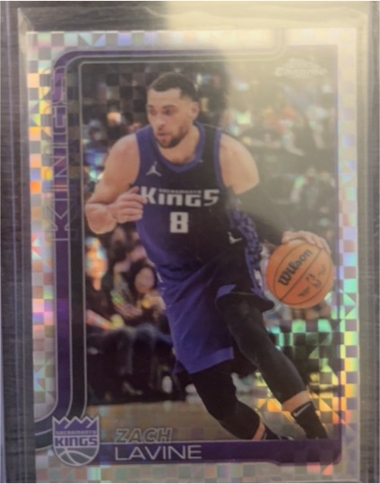 2025-26 Topps Chrome #232 Zach LaVine — front