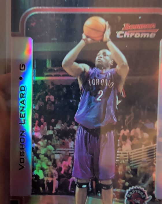 2003-04 Bowman Chrome #105 Voshon Lenard — front