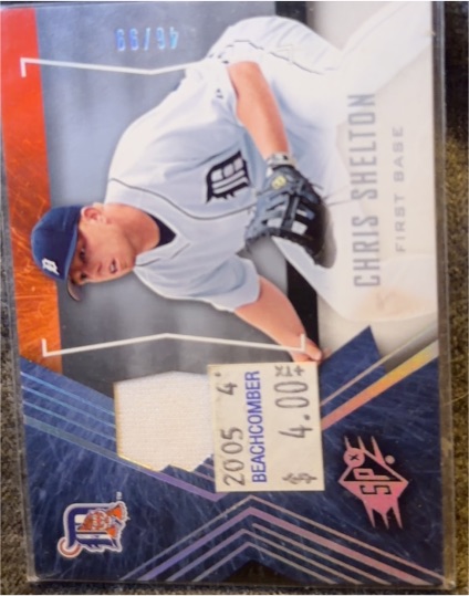 2005 Upper Deck SPx #49 Chris Shelton — front
