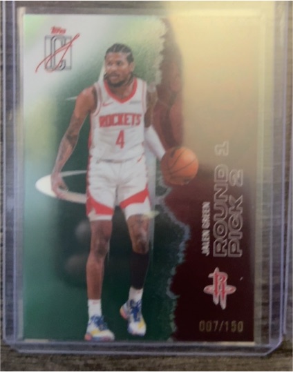 2026 Topps Signature Class #67 Jalen Green — front