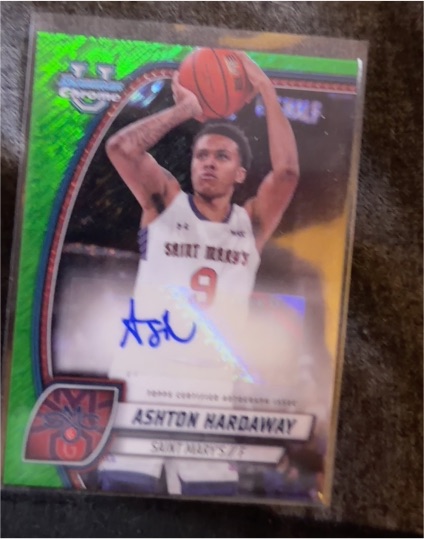 2024-25 Bowman Chrome University #93 Ashton Hardaway — front