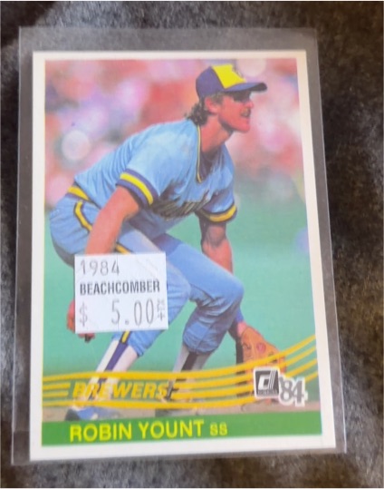 1984 Donruss #48 Robin Yount — front