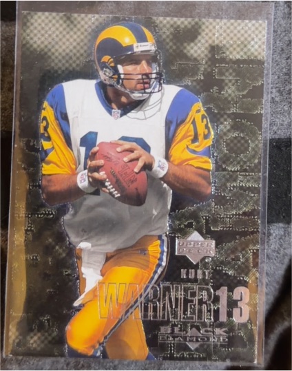 2000 Upper Deck Black Diamond #94 Kurt Warner — front