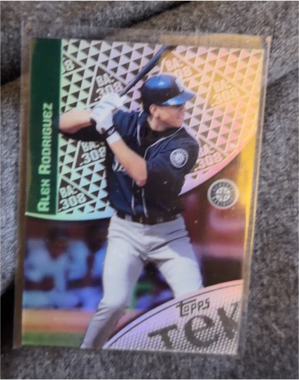 2000 Topps Tek #34-13 Alex Rodriguez — front